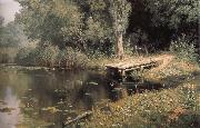 unknow artist Overgrown Pond china oil painting artist